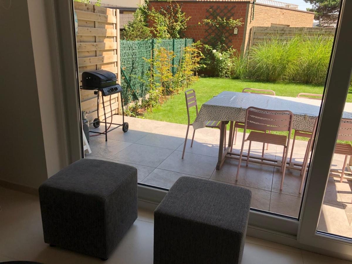 Vakantie Appartement Allure, Met Zuidgericht Tuintje Ostende Exterior foto
